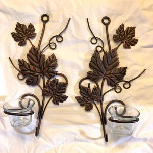 Home Interiors Grapevine Vineyard Wall Sconces
